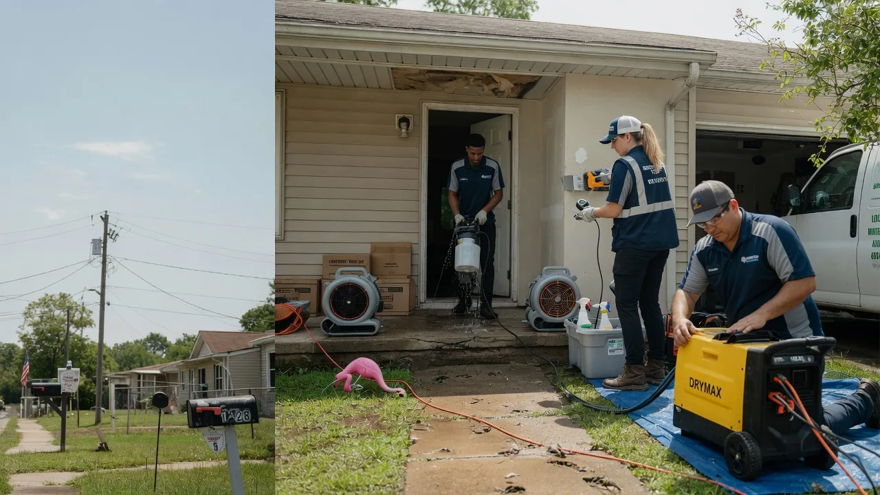Storm Damage Water Removal in Newman, IL near me